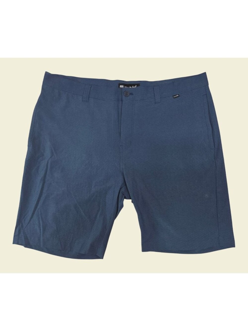 Travis Mathew Mens Navy Blue Shorts Size 40